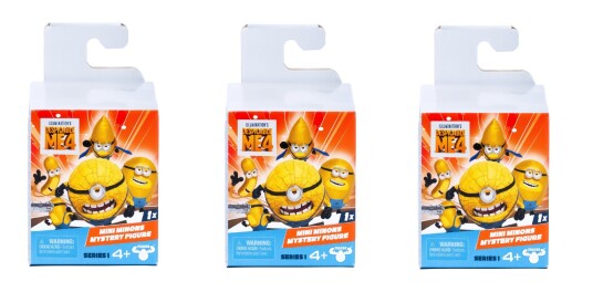Despicable Me 4 Mini Mayhem Figurer 5 cm Blindboxer Despicable Me 4 Mini Mayhem Figurer 5 cm Blindboxer