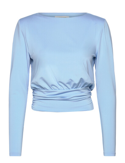 Rosemunde Rwbillie Ls O-Neck T-Shirt - Blue - 34