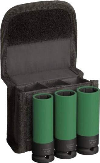 Bosch 1/2" Pro Impact Sokkelsett 3 Deler Ekstra Dypt Håndverktøy Bosch 1/2" Pro Impact Sokkelsett 3 Deler Ekstra Dypt Håndverktøy