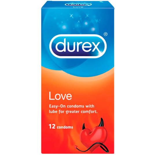 DUREX Kondomer 12 stk. Love