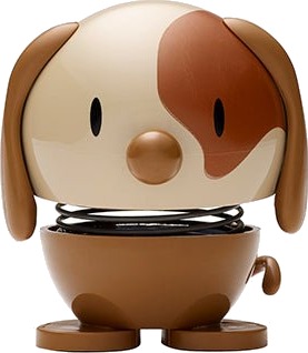 Hoptimist Dog figur 6,9 cm Brown Hoptimist Dog figur 6,9 cm Brown
