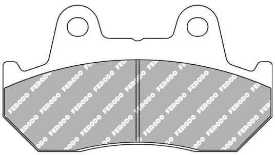 Bremseklosser FERODO FDB244EF Bremseklosser FERODO FDB244EF