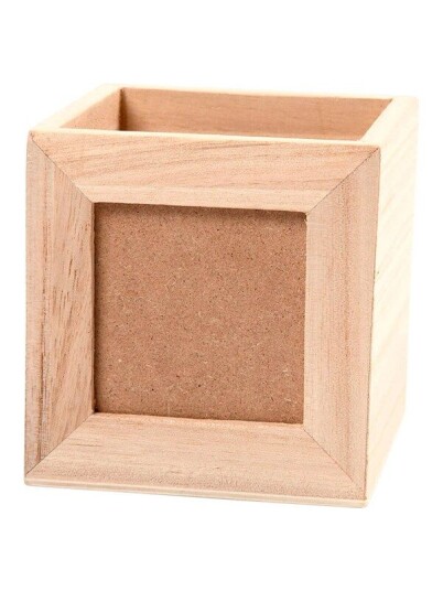 Creativ Company Wooden pencil box with photo frame Creativ Company Wooden pencil box with photo frame