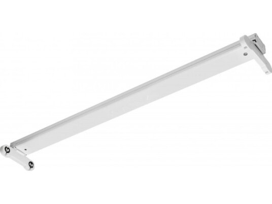 Ceiling Lamp Gtv G-Tech Fluorescent Luminaire Osl Slim-2X120 T8 Led-J, G13, Ac220-240V, 50/60Hz, Ip20, Surface Mounted, White