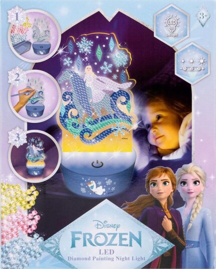 Canenco Frozen Nattlys LED Malerifigur 3+ ??r
