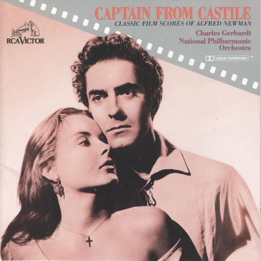 Charles Gerhardt National Philharmonic Orchestra Captain From Castile: Alfred Newman Film Scores CD