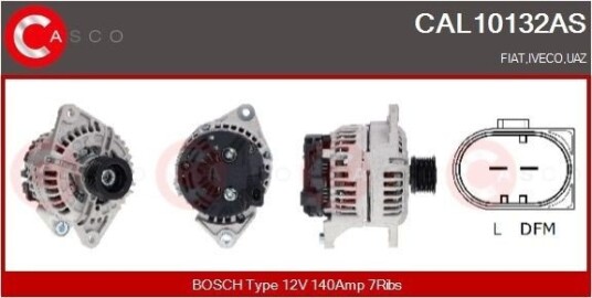 CASCO CAL10132AS Dynamo