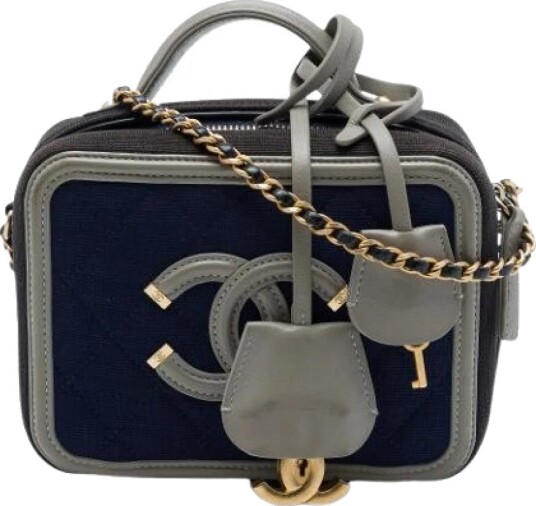 Chanel Vintage Dame Pre owned Blå ONE SIZE,