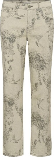 Cream Dame Jeans Beige S L32,