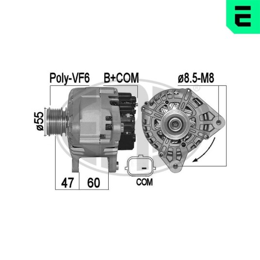 Dynamo ERA 209545A