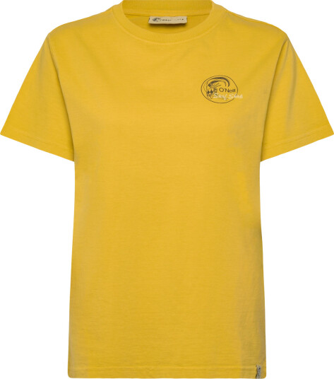 O"neill O"riginals Vintage Graphic T Shirt   Yellow   XS
