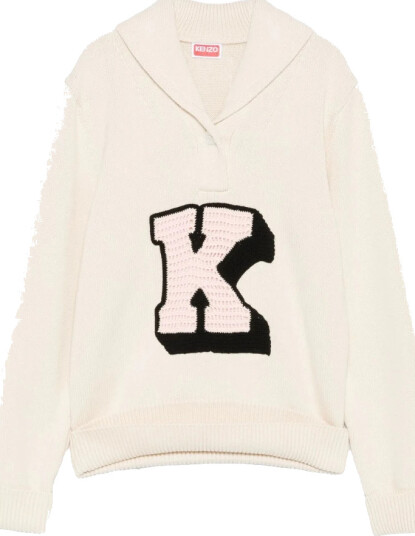 Kenzo Dame Strikkevarer Beige S,