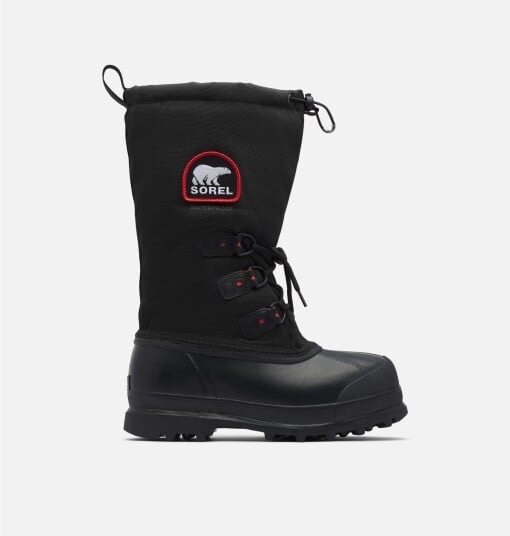 Sorel Glacier XT Herre Black/Red Quartz 41