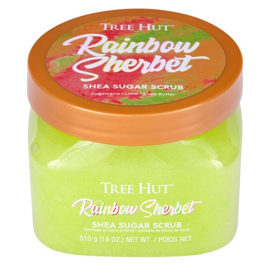 Tree Hut Shea Sugar Scrub Rainbow Sherbert 510g Tree Hut Shea Sugar Scrub Rainbow Sherbert 510g