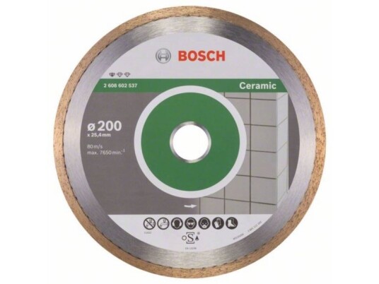 Bosch 200mm Diamantskive for Keramiske Materialer – Presise Snitt Bosch 200mm Diamantskive for Keramiske Materialer – Presise Snitt