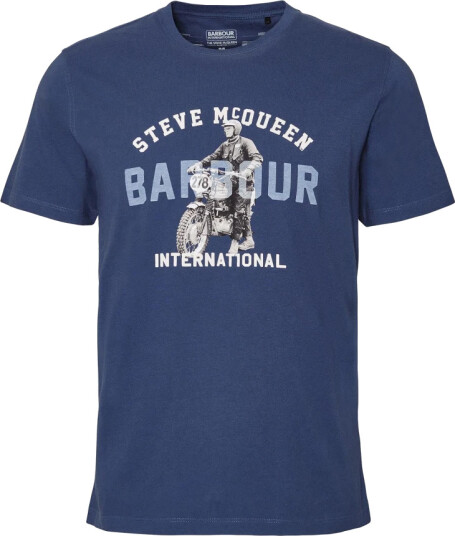 Barbour Herre Topper Blå M,