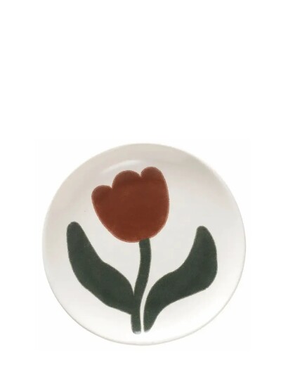 Broste Copenhagen Dora Plate Multi/patterned H 2CM