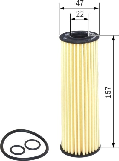Oljefilter BOSCH F 026 407 132 Oljefilter BOSCH F 026 407 132