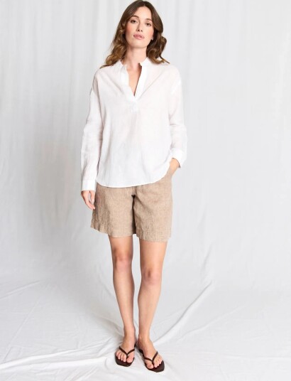 Bruun & Stengade Bs Noemi Regular Fit Shirt   White   40