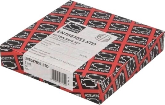 Stempelringsett ENGITECH ENT047051 STD