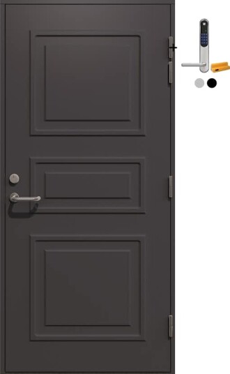 Ytterdør Gilje Sirdal Dekor Tett med Yale Doorman Classic Home Ytterdør Gilje Sirdal Dekor Tett med Yale Doorman Classic Home
