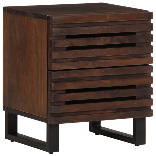 Nattbord 40x34x46 cm heltre mango 377430