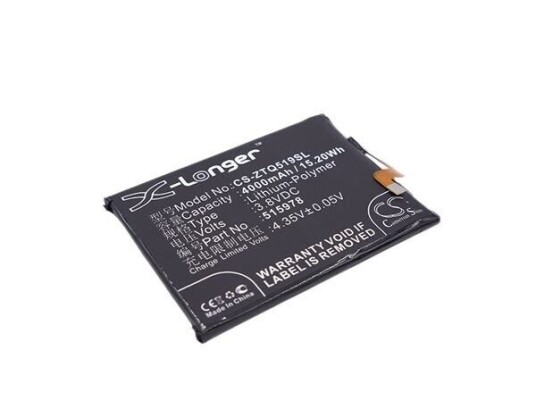 ZTE Yuanhang 2 TD-LTE batteri (4000 mAh 3.8 V)