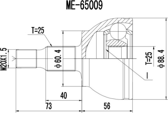 PROCARO 77-ME-600 Drivledd
