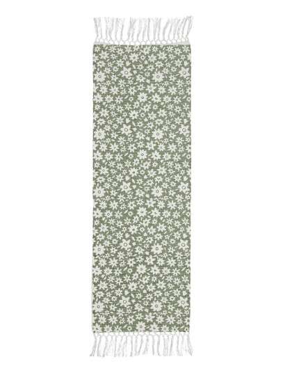 Noble House Runner Mia   Green   35X110CM
