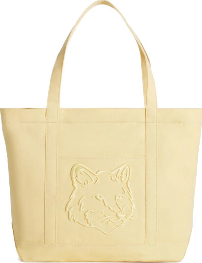 Maison Kitsuné Dame Vesker Beige ONE SIZE, Maison Kitsuné Dame Vesker Beige ONE SIZE,