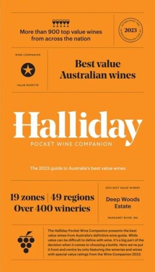 Halliday Pocket Wine Companion 2023 Av James Halliday
