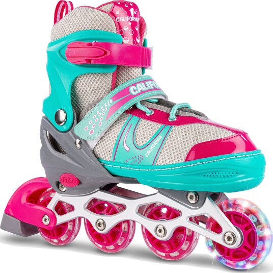 California inlines med lys - Str. 31-34, gr??nn California inlines med lys - Str. 31-34, gr??nn