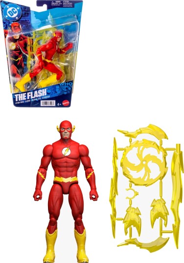 DC Comics The Flash 16 cm Actionfigur med 22 Artikulasjonspunkter Rød DC Comics The Flash 16 cm Actionfigur med 22 Artikulasjonspunkter Rød