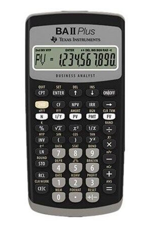 Texas Instruments BA II Plus - financial calculator Texas Instruments BA II Plus - financial calculator