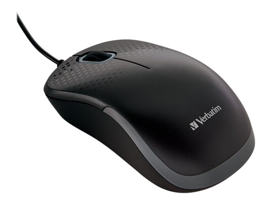 Verbatim Silent Optical Mouse - Mus - Optisk - 3 Knapper - Kablet - Usb Verbatim Silent Optical Mouse - Mus - Optisk - 3 Knapper - Kablet - Usb