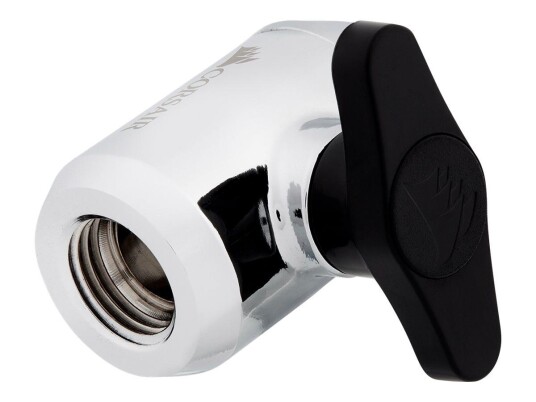 Corsair Hydro X Series XF Ball Valve - manuell kuleventil for væskekjølesystem Corsair Hydro X Series XF Ball Valve - manuell kuleventil for væskekjølesystem