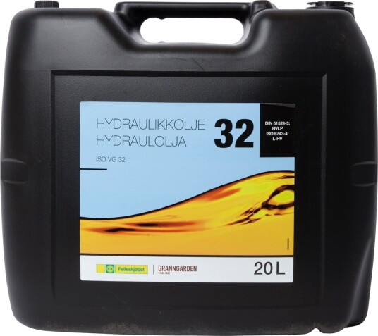 Felleskjøpet Hydraulikkolje 32 20 l Felleskjøpet Hydraulikkolje 32 20 l