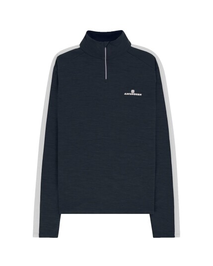Amundsen 5mila Half Zip Mens Genser Marine male S