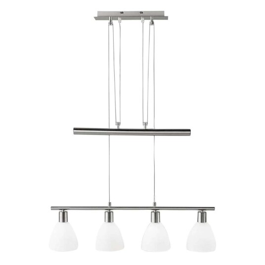 Lindby - Simeon Pendel White/Nickel Lindby - Simeon Pendel White/Nickel
