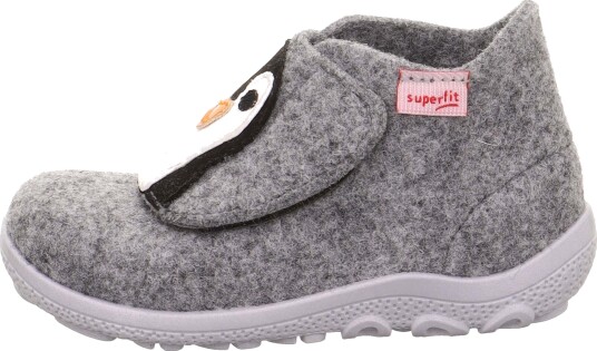 superfit Happy slipper grå/svart medium