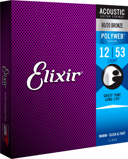 Elixir Polyweb Saiten für Akustikgitarren Elixir Polyweb Saiten für Akustikgitarren