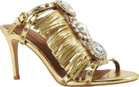 Kurt Geiger, Dame, Sko, Gul, 38 EU,