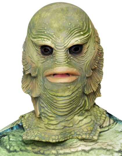 Creature from the Black Lagoon Lisensiert Heldekkende Latex Maske