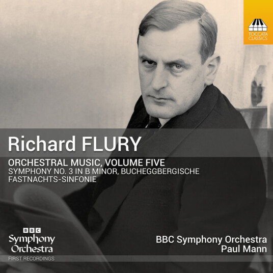 BBC Symphony Orchestra Paul Mann Flury: Orchestral Music Vol. 5 CD