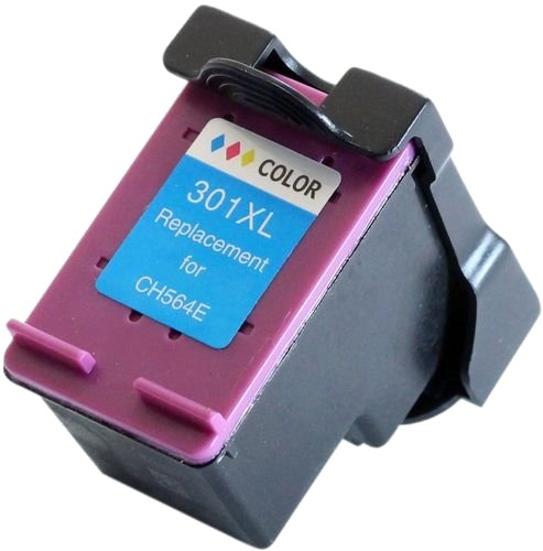 Kompatibel med 301XL (CH564EE) Blekkpatron farge for HP