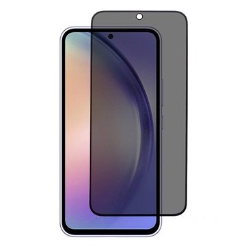 Samsung Galaxy A55 Privacy Full Cover Beskyttelsesglass Svart Kant