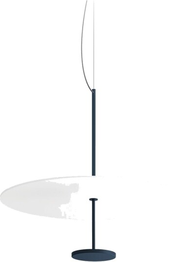 Linea Light Stilo_P Taklampe Ø54 Stålblå