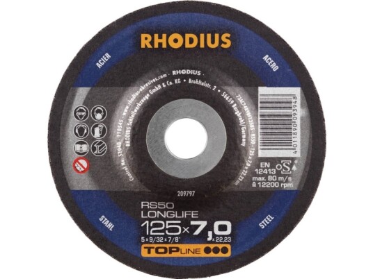 Rhodius 209797 Rs50 Longlife Skrubskive 25 Stk