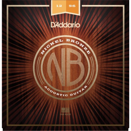 Daddario NB1256 Nickel Bronze Set Daddario NB1256 Nickel Bronze Set
