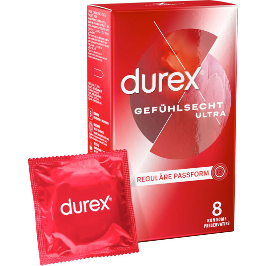 Durex Condoms Feel Thin Ultra 8 stk. Durex Condoms Feel Thin Ultra 8 stk.